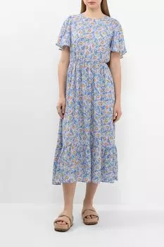 Платье с коротким рукавом с принтом BELUCCI