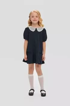 Платье с кружевным воротником Choupette