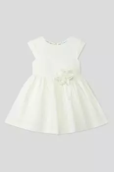 Платье с кружевом и декоративным цветком Mayoral