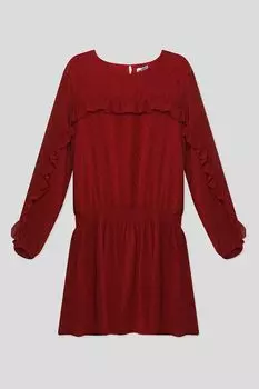 Платье с оборкой Mayoral