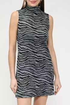 Платье с открытыми плечами с принтом Desigual