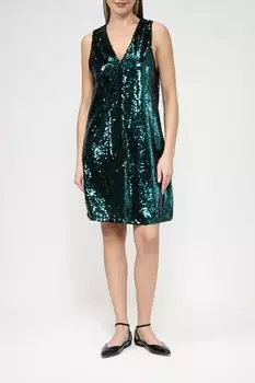 Платье с открытыми плечами в пайетках OVS