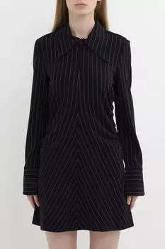 Платье с отложным воротником на молнии Desigual