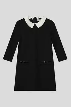 Платье с отложным воротником Silver Spoon