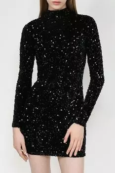 Платье с пайетками облегающего кроя Baby Angel