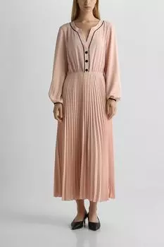 Платье с плиссированной юбкой Rinascimento