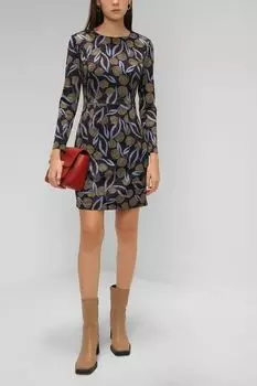 Платье с принтом Paola Ray