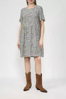 Платье с принтом свободного кроя Marc O'Polo Denim