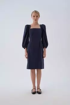 Платье с пышным рукавом приталенное DREAMS by Alena Akhmadullina