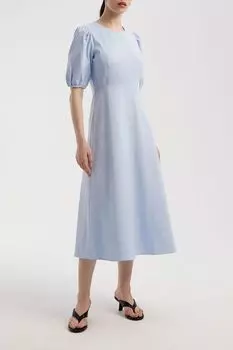 Платье с пышным рукавом приталенное Urban Tiger