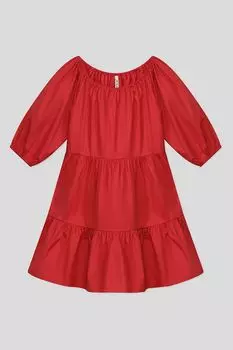 Платье с рукавами-фонариками PEPE JEANS