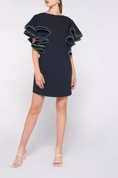 Платье с рукавами воланами Silvian Heach