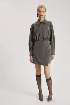 Платье с юбкой имитацией запаха Nume