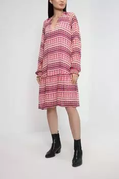 Платье с V-образным вырезом Esprit Collection