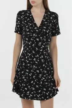 Платье с v-вырезом с принтом Tommy Jeans