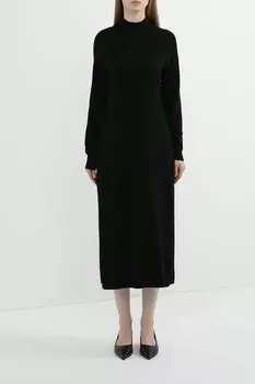 Платье с воротником стойкой Comma