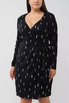 Платье с вырезом на запах Samoon