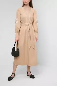 Платье с вышивкой TWINSET