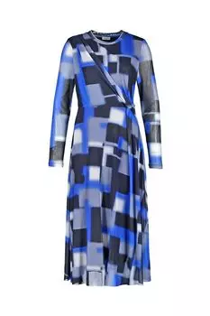 Платье с запахам и декоративным узлом Gerry Weber