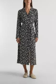 Платье с запахом и принтом BELUCCI
