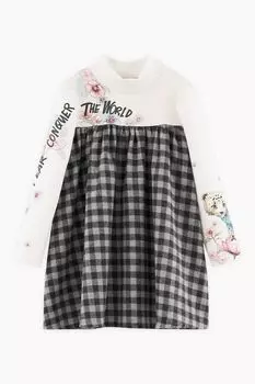 Платье с завышенной талией из фланели Bell Bimbo