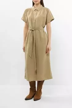 Платье-сафари льняное на поясе Tommy Hilfiger