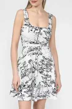 Платье-сарафан с принтом Desigual