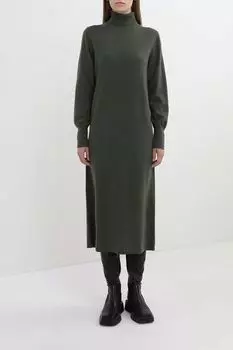 Платье шерстяное с высоким воротником SABRINA SCALA