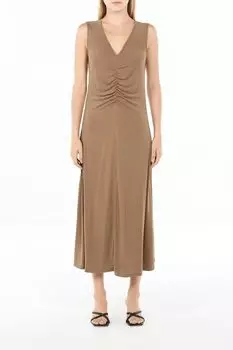 Платье со сборкой на груди без рукавов OVS