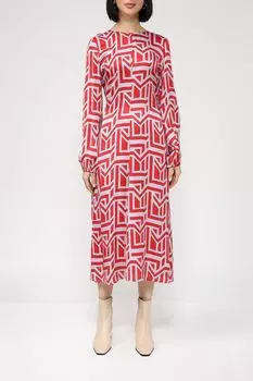 Платье свободного кроя с принтом Cinque