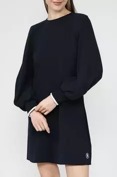 Платье свободного кроя с пышными рукавами Tommy Hilfiger