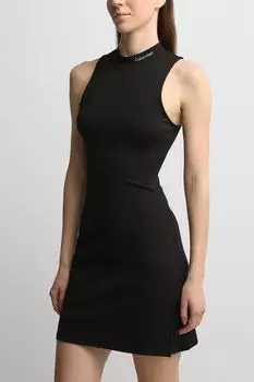 Платье трикотажное без рукавов приталенное Calvin Klein Jeans