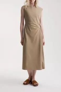 Платье трикотажное без рукавов с имитацией запаха Urban Tiger