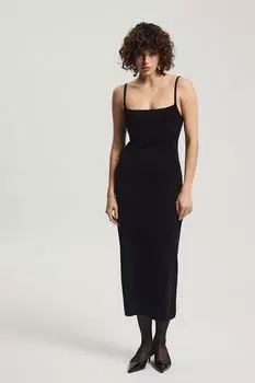 Платье трикотажное на бретельках Nume