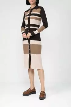 Платье трикотажное на пуговицах SABRINA SCALA