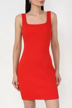 Платье трикотажное облегающие на лямках BELUCCI