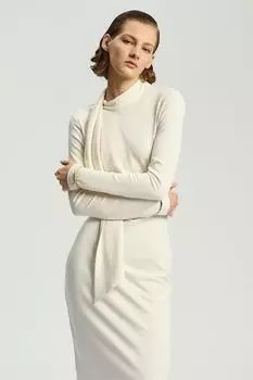 Платье трикотажное приталенное Nume