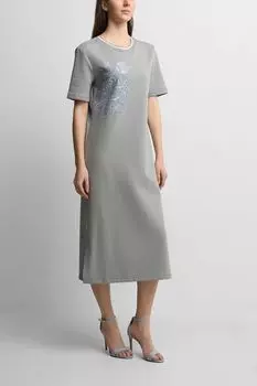 Платье трикотажное с аппликацией Auranna