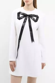 Платье трикотажное с бантом BELUCCI