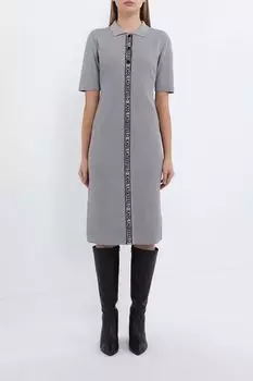 Платье трикотажное с коротким рукавом Karl Lagerfeld