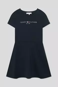 Платье трикотажное с коротким рукавом Tommy Hilfiger
