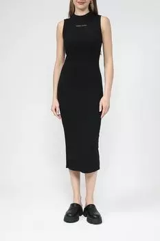 Платье трикотажное с открытыми руками Tommy Jeans