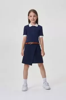 Платье трикотажное с юбкой с имитацией запаха Choupette