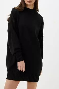 Платье трикотажное с воротником стойкой KSI KSI