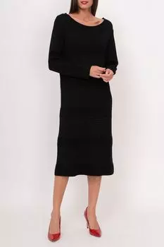 Платье трикотажное со стразами Franco Vello