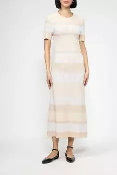 Платье трикотажное в полоску BELUCCI