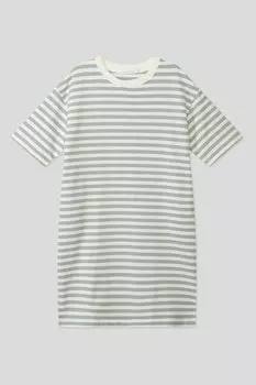 Платье трикотажное в полоску Silver Spoon Life