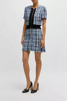 Платье твидовое BOSS