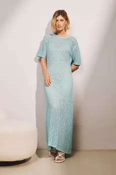 Платье вязаное с коротким рукавом SABRINA SCALA