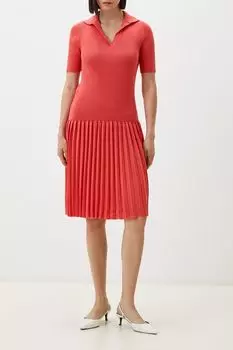 Платье вязаное с плиссированной юбкой KSI KSI